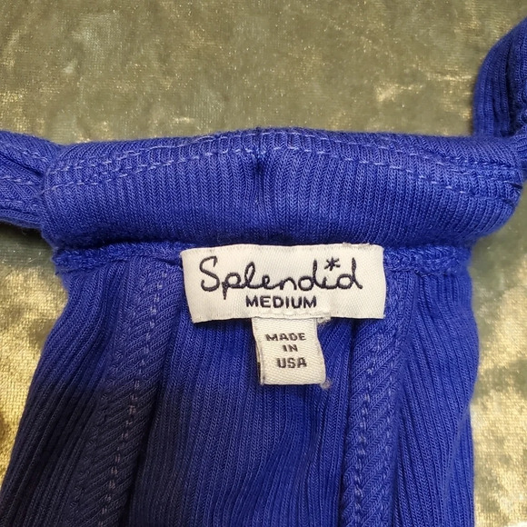 Splendid Crinkle Gauze Tank Dress - Picture 3 of 9